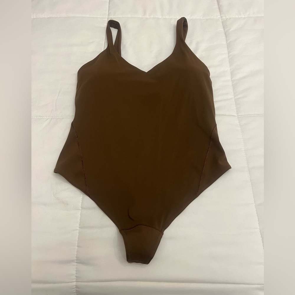 Lululemon Aling Bidysuit Nulu Java size 8
